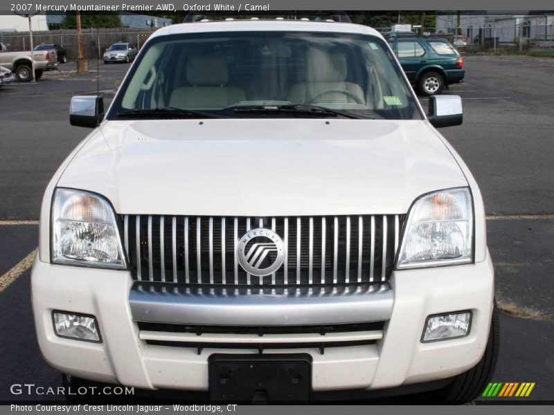 Oxford White / Camel 2007 Mercury Mountaineer Premier AWD