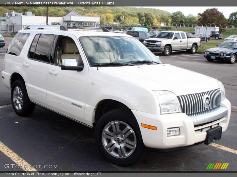 Oxford White / Camel 2007 Mercury Mountaineer Premier AWD
