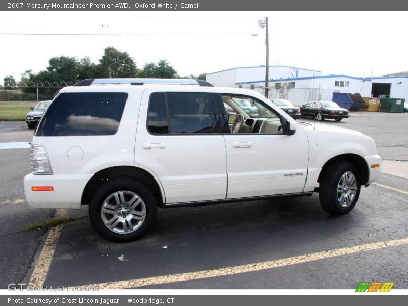 Oxford White / Camel 2007 Mercury Mountaineer Premier AWD