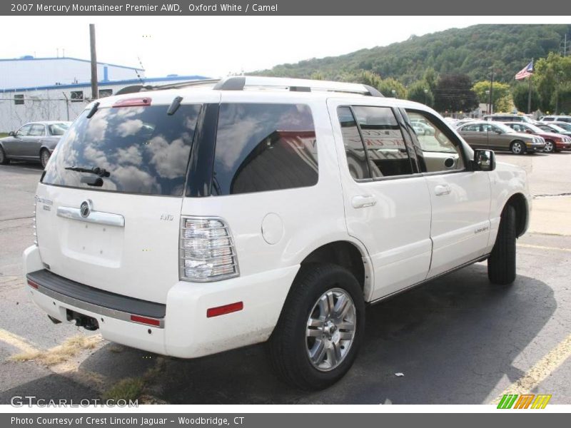 Oxford White / Camel 2007 Mercury Mountaineer Premier AWD