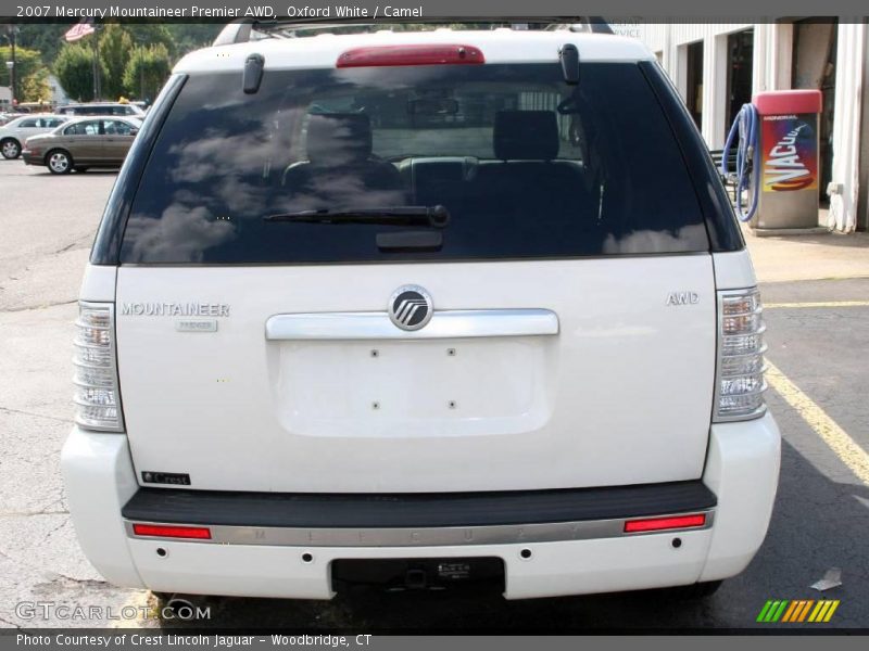 Oxford White / Camel 2007 Mercury Mountaineer Premier AWD