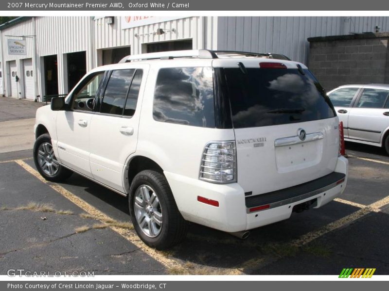 Oxford White / Camel 2007 Mercury Mountaineer Premier AWD