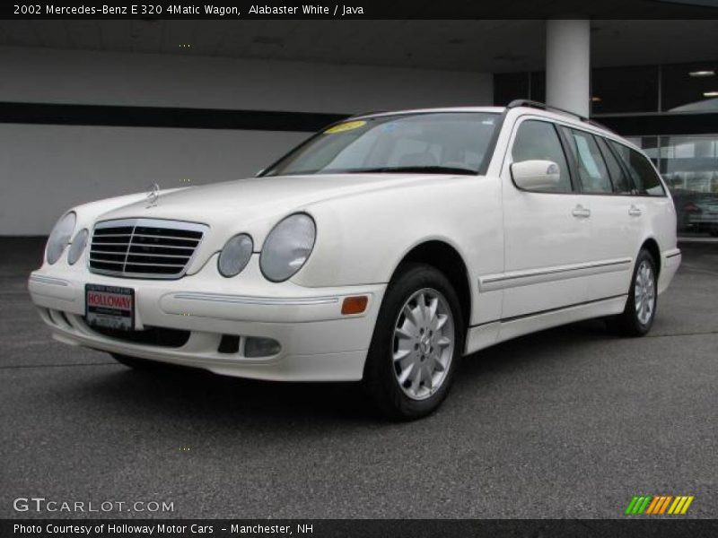 Alabaster White / Java 2002 Mercedes-Benz E 320 4Matic Wagon