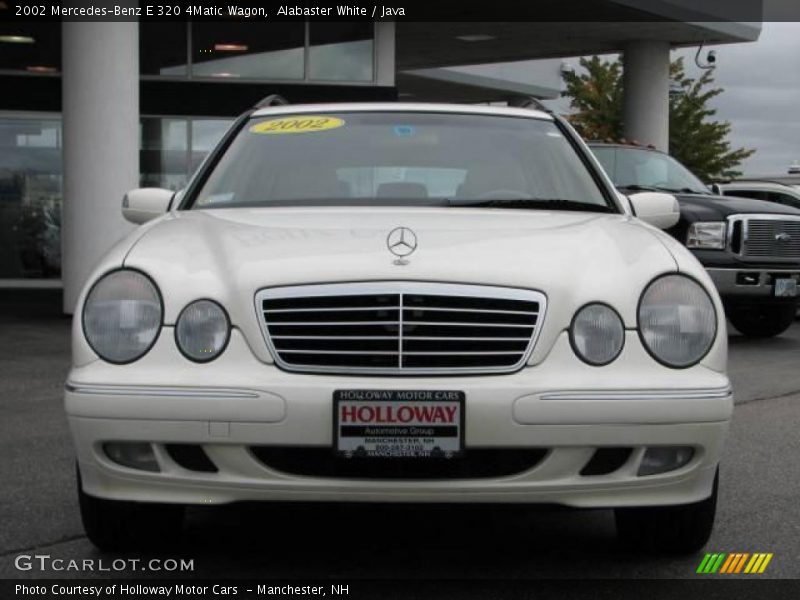 Alabaster White / Java 2002 Mercedes-Benz E 320 4Matic Wagon