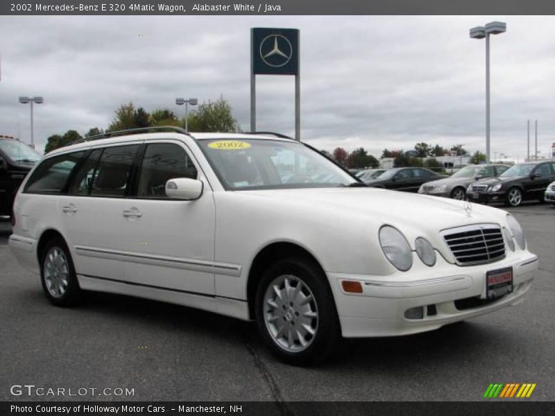 Alabaster White / Java 2002 Mercedes-Benz E 320 4Matic Wagon
