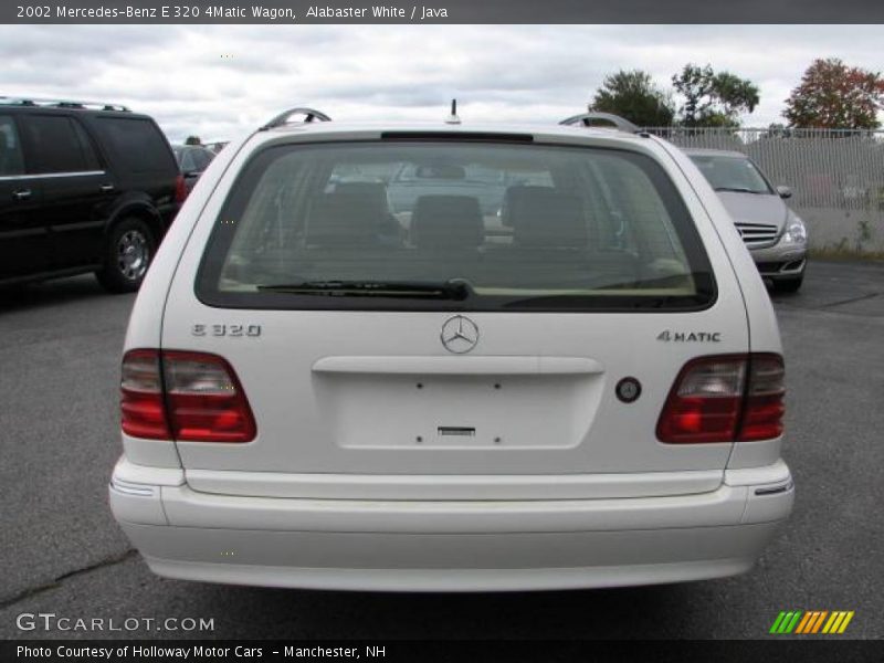 Alabaster White / Java 2002 Mercedes-Benz E 320 4Matic Wagon