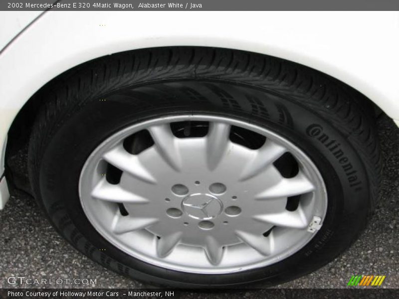 Alabaster White / Java 2002 Mercedes-Benz E 320 4Matic Wagon