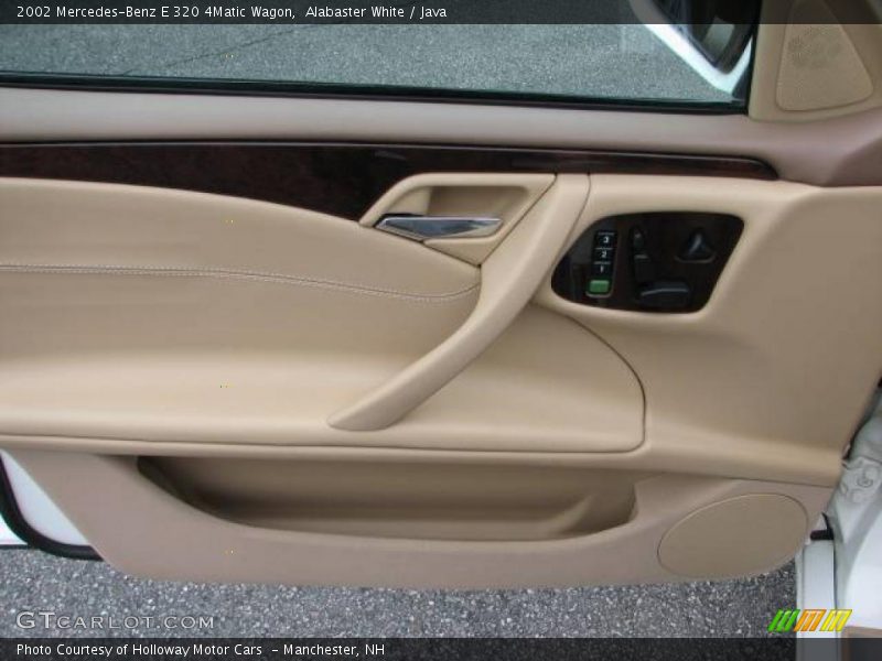 Alabaster White / Java 2002 Mercedes-Benz E 320 4Matic Wagon