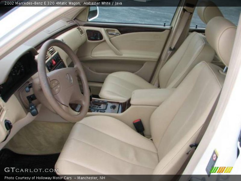 Alabaster White / Java 2002 Mercedes-Benz E 320 4Matic Wagon