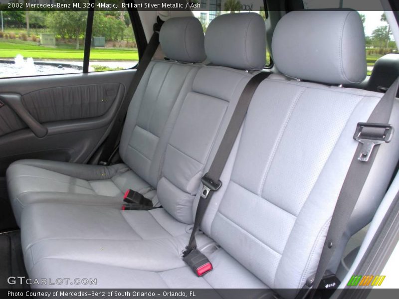 Brilliant Silver Metallic / Ash 2002 Mercedes-Benz ML 320 4Matic