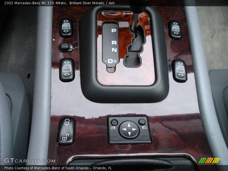 Brilliant Silver Metallic / Ash 2002 Mercedes-Benz ML 320 4Matic