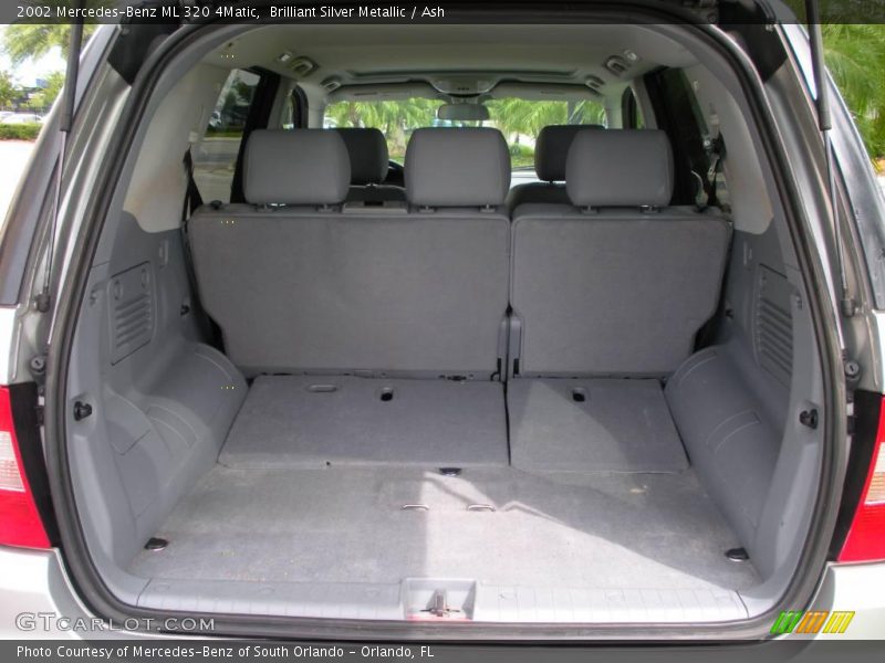 Brilliant Silver Metallic / Ash 2002 Mercedes-Benz ML 320 4Matic