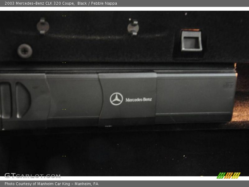 Black / Pebble Nappa 2003 Mercedes-Benz CLK 320 Coupe