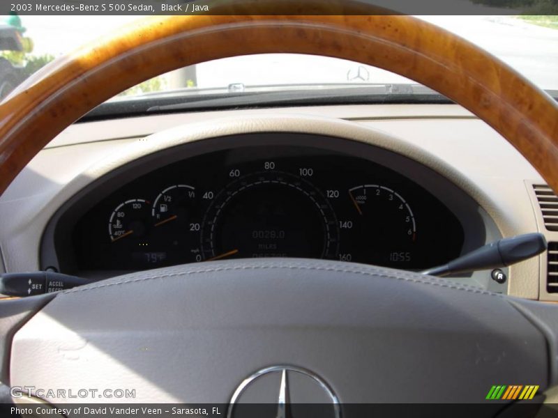 Black / Java 2003 Mercedes-Benz S 500 Sedan