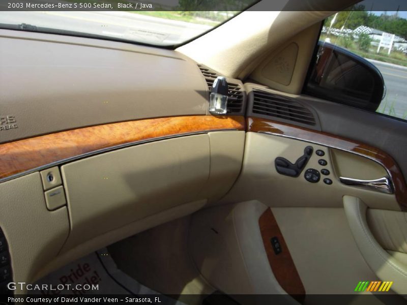 Black / Java 2003 Mercedes-Benz S 500 Sedan