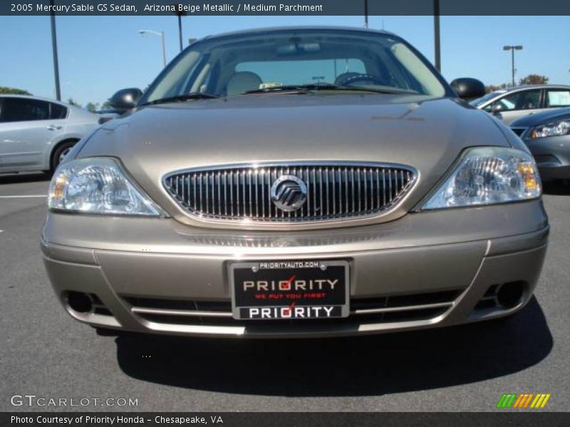 Arizona Beige Metallic / Medium Parchment 2005 Mercury Sable GS Sedan