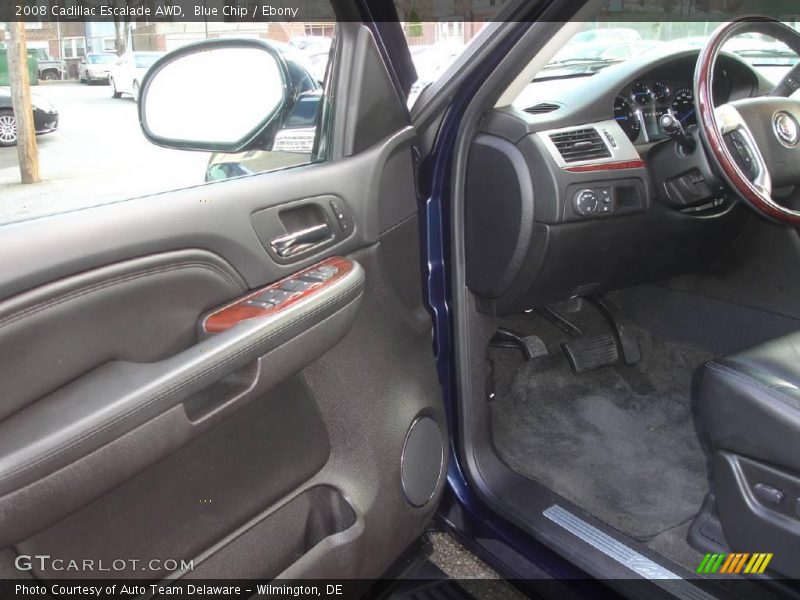 Blue Chip / Ebony 2008 Cadillac Escalade AWD