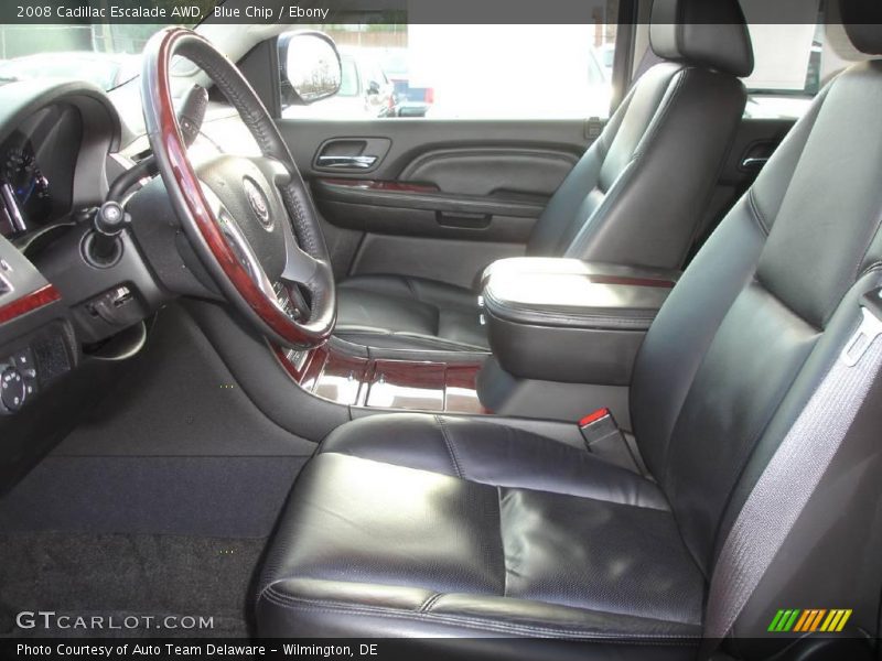 Blue Chip / Ebony 2008 Cadillac Escalade AWD
