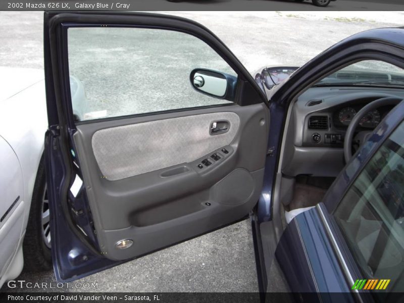 Galaxy Blue / Gray 2002 Mazda 626 LX