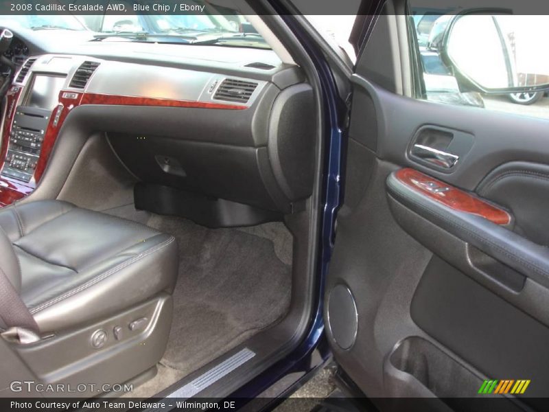 Blue Chip / Ebony 2008 Cadillac Escalade AWD