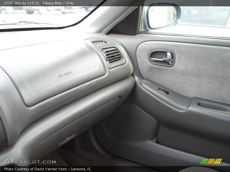 Galaxy Blue / Gray 2002 Mazda 626 LX