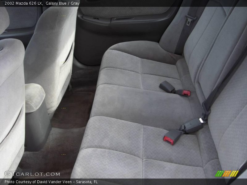 Galaxy Blue / Gray 2002 Mazda 626 LX