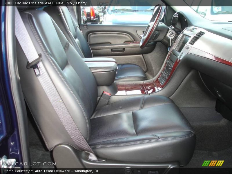 Blue Chip / Ebony 2008 Cadillac Escalade AWD