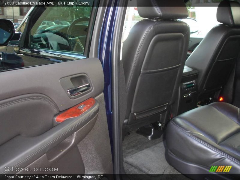 Blue Chip / Ebony 2008 Cadillac Escalade AWD