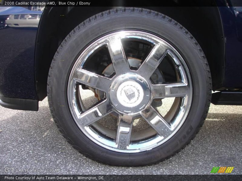 Blue Chip / Ebony 2008 Cadillac Escalade AWD
