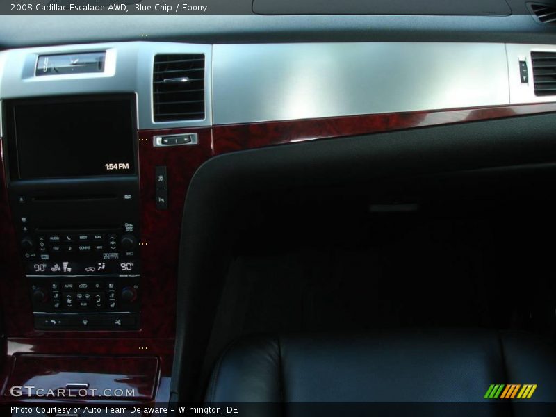 Blue Chip / Ebony 2008 Cadillac Escalade AWD