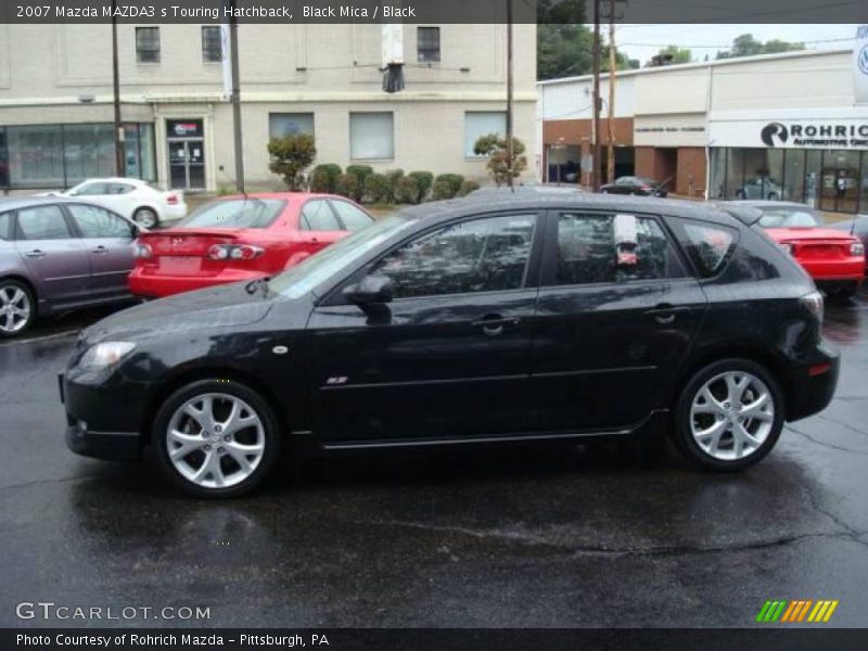 Black Mica / Black 2007 Mazda MAZDA3 s Touring Hatchback