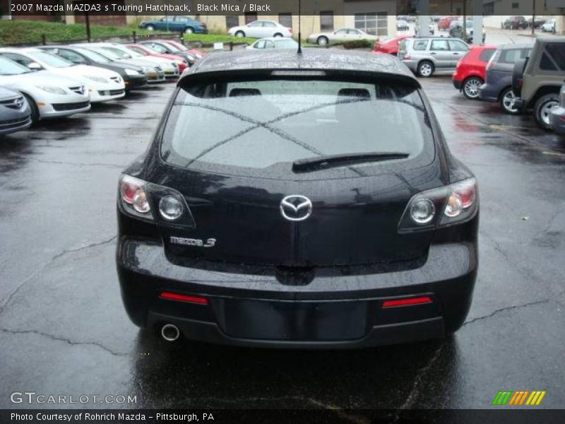 Black Mica / Black 2007 Mazda MAZDA3 s Touring Hatchback