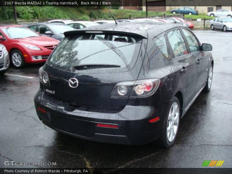 Black Mica / Black 2007 Mazda MAZDA3 s Touring Hatchback