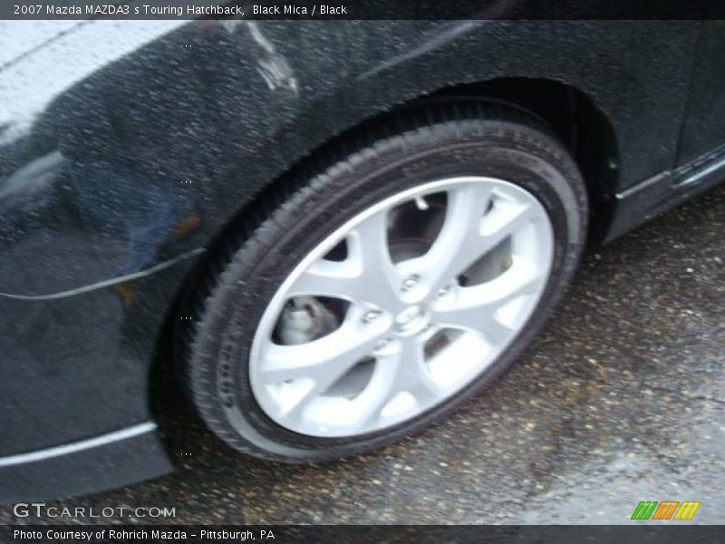 Black Mica / Black 2007 Mazda MAZDA3 s Touring Hatchback