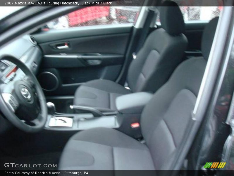 Black Mica / Black 2007 Mazda MAZDA3 s Touring Hatchback