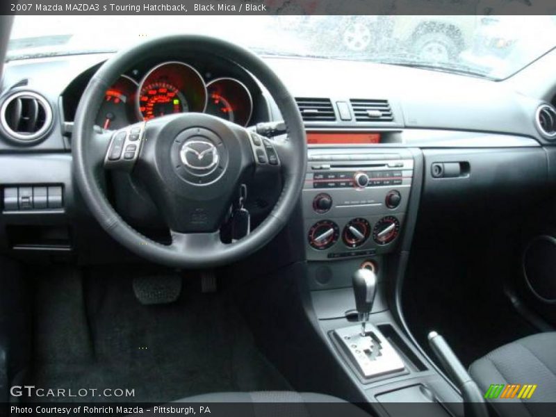 Black Mica / Black 2007 Mazda MAZDA3 s Touring Hatchback