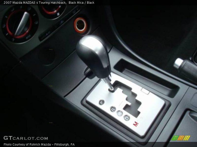Black Mica / Black 2007 Mazda MAZDA3 s Touring Hatchback