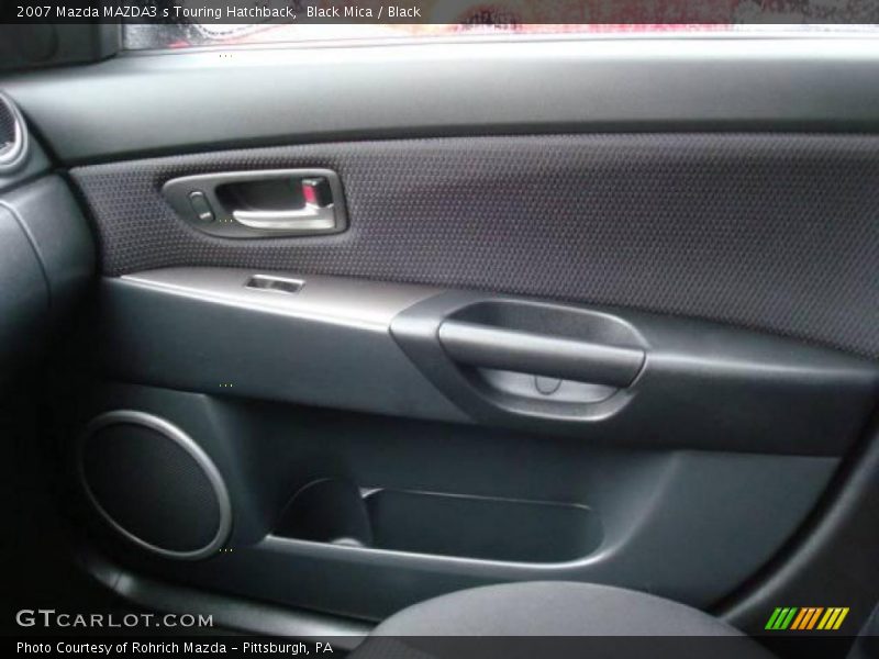 Black Mica / Black 2007 Mazda MAZDA3 s Touring Hatchback