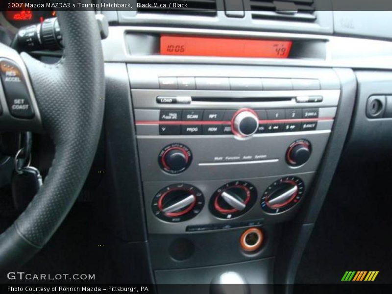 Black Mica / Black 2007 Mazda MAZDA3 s Touring Hatchback