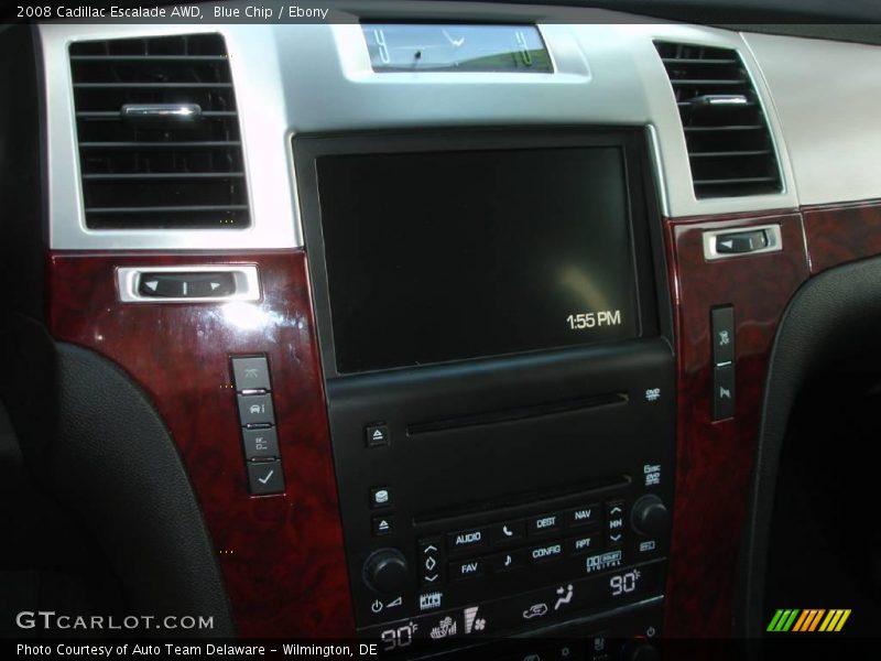 Blue Chip / Ebony 2008 Cadillac Escalade AWD
