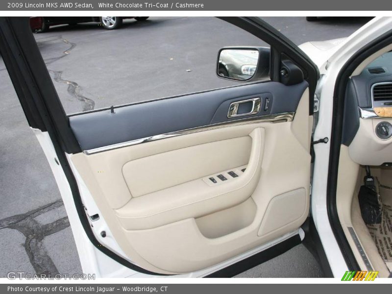 White Chocolate Tri-Coat / Cashmere 2009 Lincoln MKS AWD Sedan