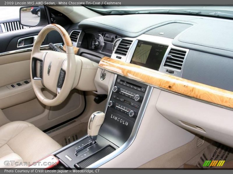 White Chocolate Tri-Coat / Cashmere 2009 Lincoln MKS AWD Sedan