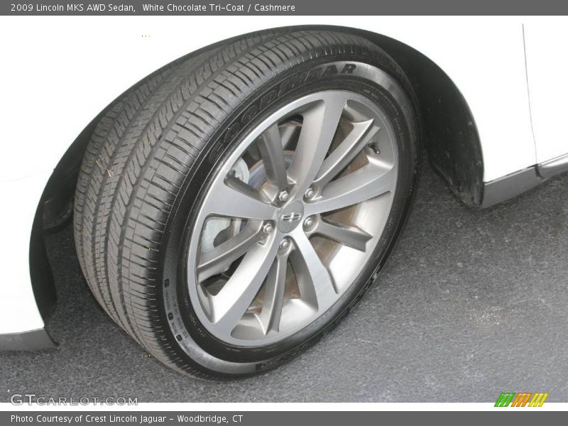 White Chocolate Tri-Coat / Cashmere 2009 Lincoln MKS AWD Sedan