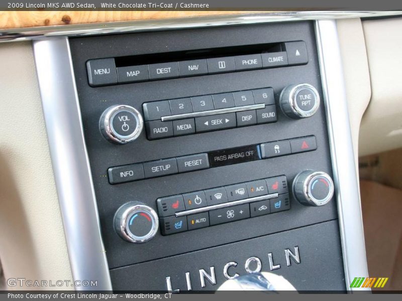 White Chocolate Tri-Coat / Cashmere 2009 Lincoln MKS AWD Sedan