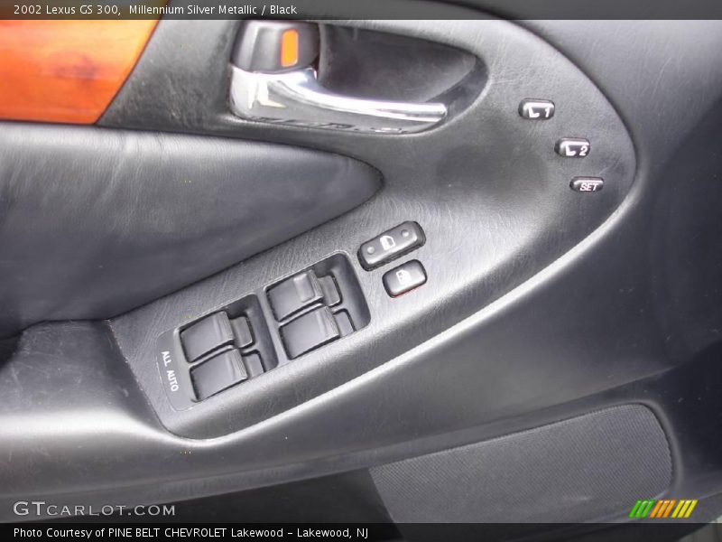 Millennium Silver Metallic / Black 2002 Lexus GS 300