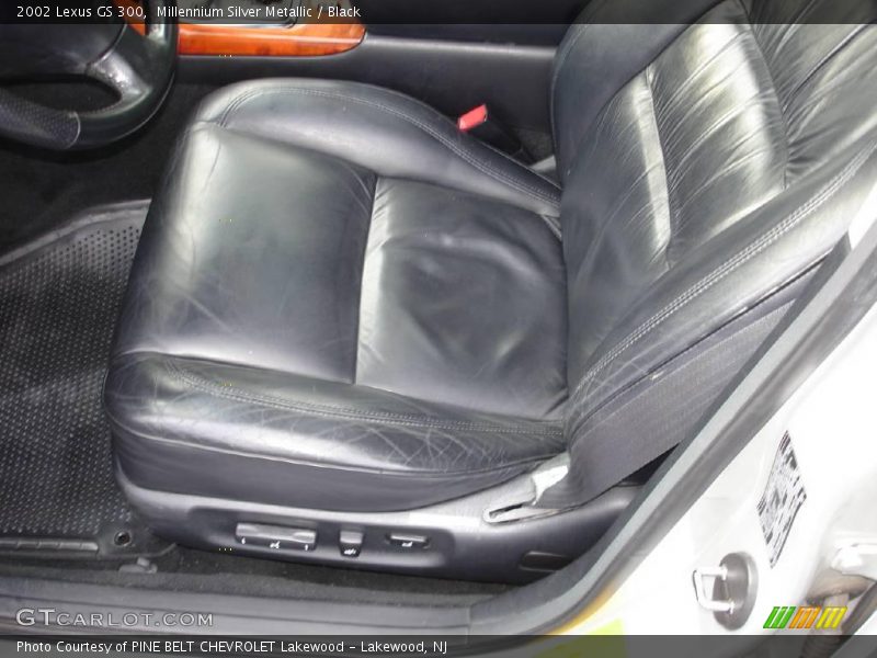 Millennium Silver Metallic / Black 2002 Lexus GS 300