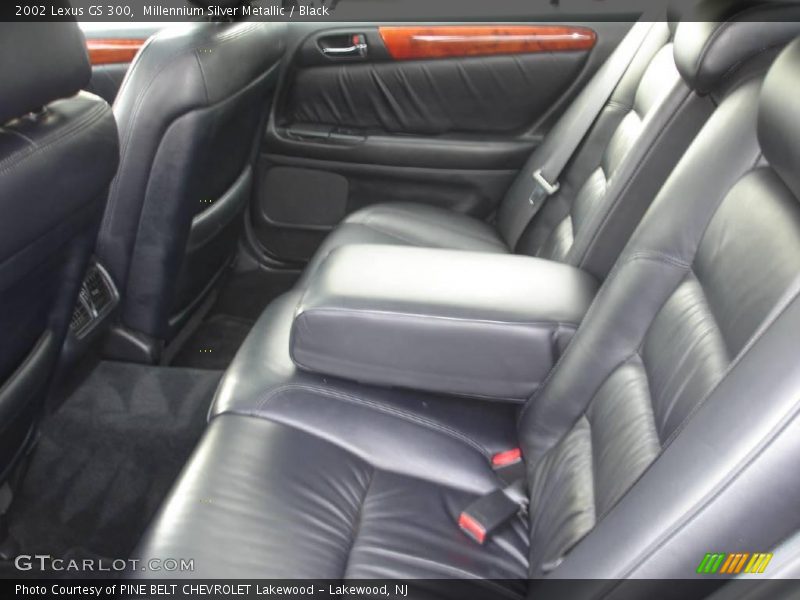 Millennium Silver Metallic / Black 2002 Lexus GS 300