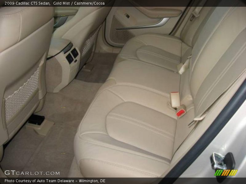 Gold Mist / Cashmere/Cocoa 2009 Cadillac CTS Sedan