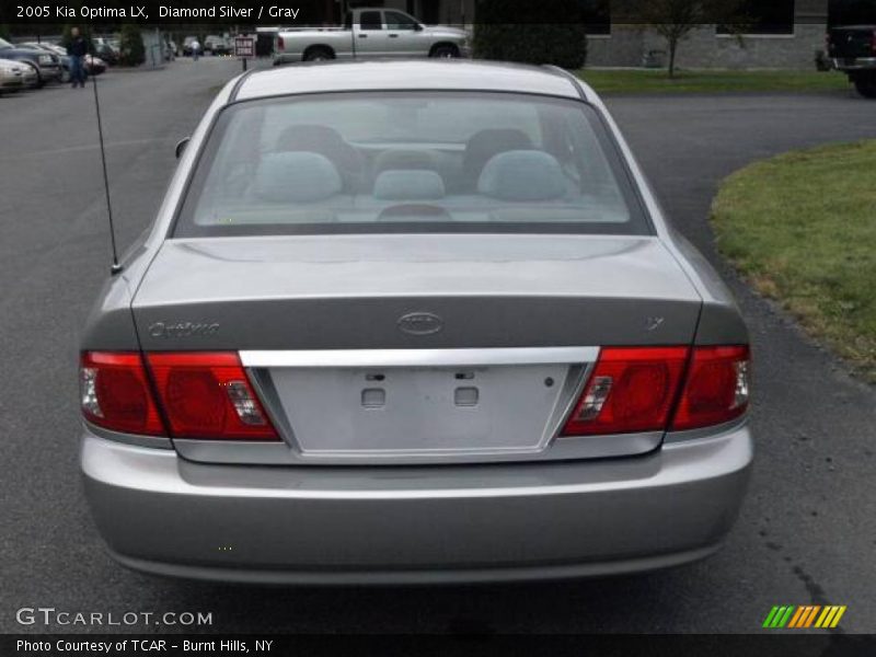 Diamond Silver / Gray 2005 Kia Optima LX