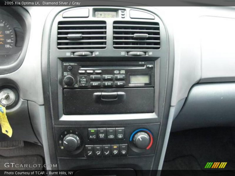 Diamond Silver / Gray 2005 Kia Optima LX